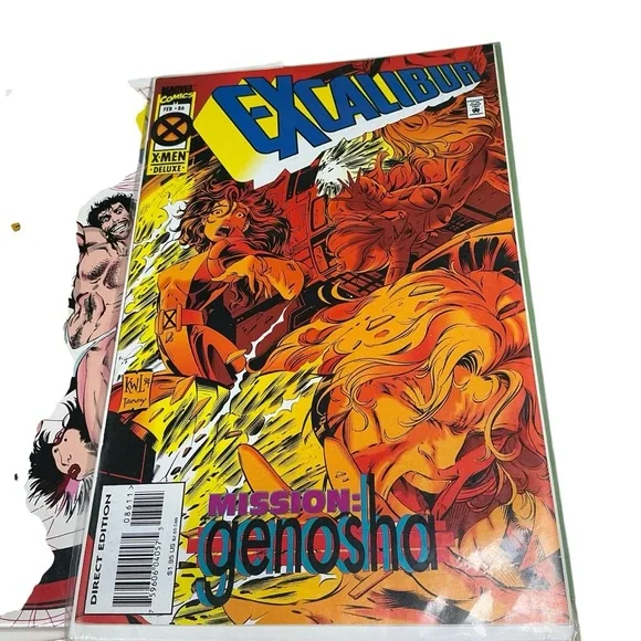 Vintage Marvel Excalibur 80s/90s comic book bundle set of 20 - Picture 3 of 5